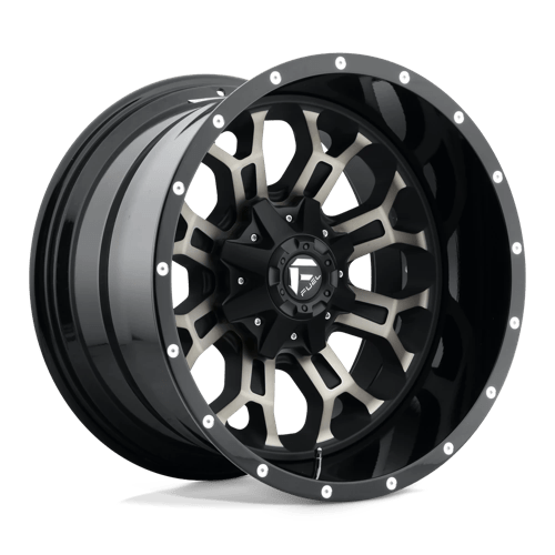 4 x Fuel 1PC D561 CRUSH GLOSS MACHINED DOUBLE DARK TINT
