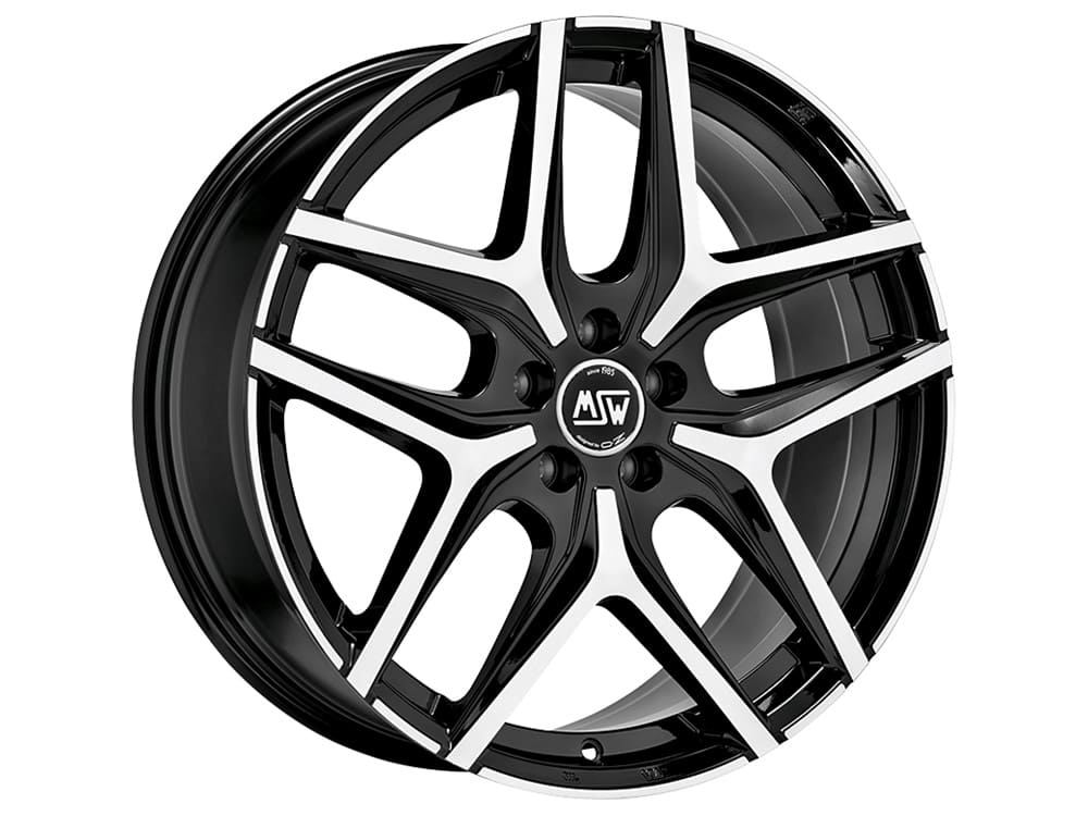 Wheel & Tyres Package( MSW MSW 40 GLOSS BLACK FULL POLISHED + 235/55R19 BST D-SPORT 101V MO )