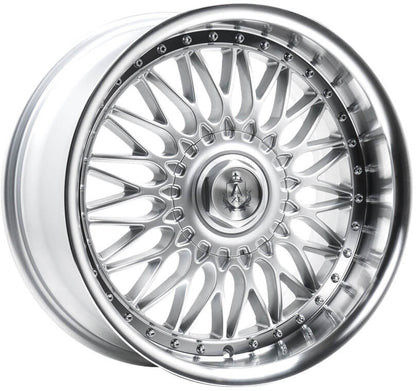 4 x AXE EX10 SILVER & POLISHED DISH & 4 x 225/40R18 92Y XL BRIDGESTONE TURANZA ALL SEASON 6 ENLITEN