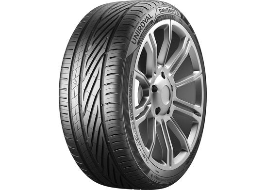 2 x ROMAC VORTEX BLACK/POLISH & 2 x 225/35R20 90Y XL UNIROYAL FR RAINSPORT 5 + 2 x ROMAC VORTEX BLACK/POLISH & 2 x 265/30R20 94Y XL UNIROYAL FR RAINSPORT 5