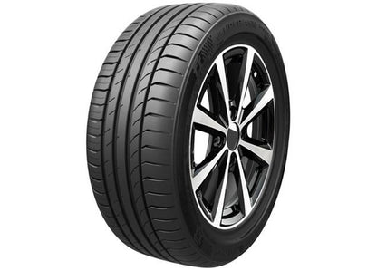 2 x FOX HIRO GLOSS BLACK POLISH LIP & 2 x 215/55R17 98W XL GOODRIDE Z-107 + 2 x FOX HIRO GLOSS BLACK POLISH LIP & 2 x 225/45R18 95W XL GOODRIDE Z-107