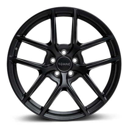 4 x ROMAC Diablo Satin Black & 4 x 215/40R18 BST T005 89YXL AO