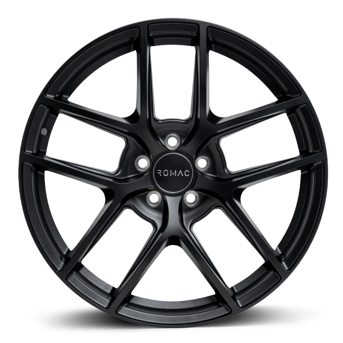 4 x ROMAC Diablo Satin Black