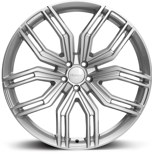 4 x ROMAC CATALINA SILVER & 4 x 265/35ZR22 102W XL ILINK SPEEDKING 07