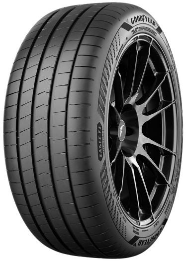 4 x Rotiform 1PC R191 STL GLOSS BLACK & 4 x 255/45R18 103Y XL GOODYEAR FP EAGLE F1 ASYMMETRIC 6