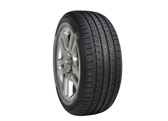 4 x ROMAC Diablo Black Polish & 4 x 235/55R18 ROYAL SPORT 104HXL