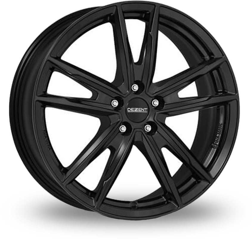 4 x Dezent KF black Black & 4 x 205/60RF16 96H XL CONTINENTAL CONTIWINTERCONTACT TS 860 S SSR *