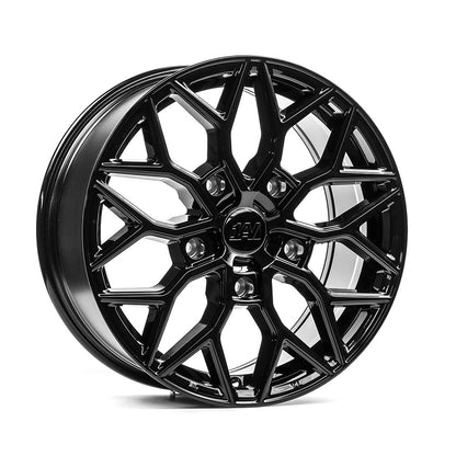 4 x 1AV ZX12T GLOSS BLACK & 4 x 235/50R18 101V XL DYNAMO SNOW-H MWH01