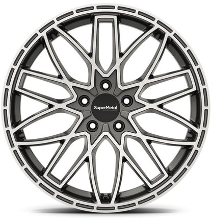 Wheel & Tyres Package( SuperMetal Vane Gloss Grey Polish + 255/35R20 RUNWAY 926 97W XL )