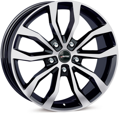 4 x Autec Uteca schwarz poliert & 4 x 275/35R20 102Y XL TRIANGLE EFFEXSPORT TH202