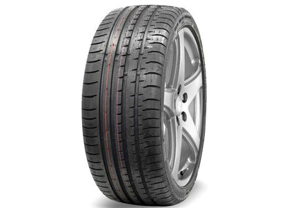 4 x FOX FX004 GLOSS BLACK & 4 x 215/40R17 87W XL ACCELERA PHI-R