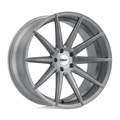 4 x TSW CLYPSE TITANIUM W/ MATTE BRUSHED FACE
