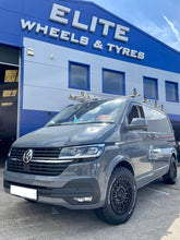 Load image into Gallery viewer, 17&quot; Volkswagen Transporter T5 T6 Fuel Cycle Matt Black Alloy Wheels and BFG Tyres
