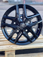 Load image into Gallery viewer, 16&quot; Vauxhall Vivaro MSW 40 Gloss Black Alloy Wheels
