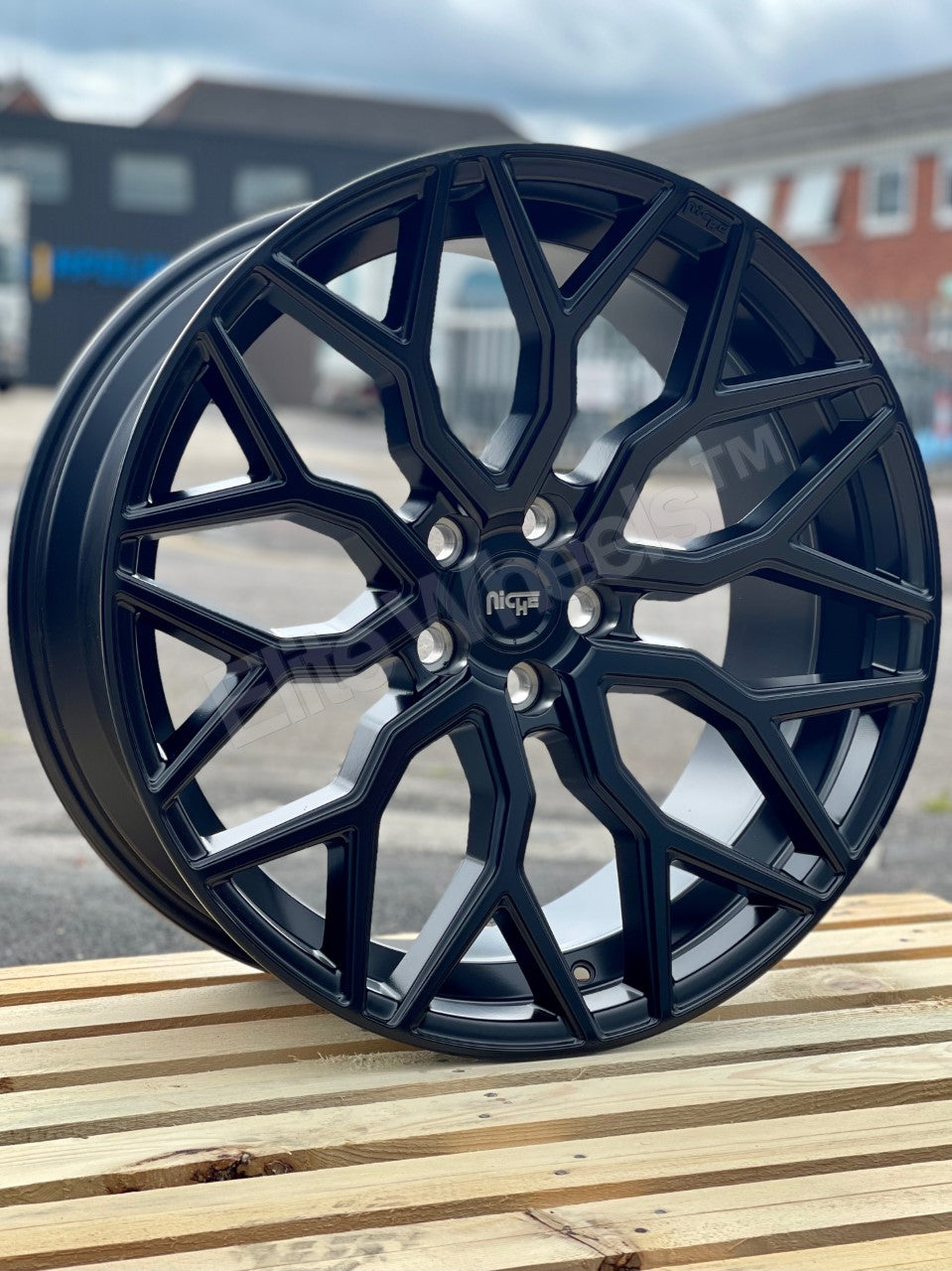 22" Range Rover Niche Mazzanti Black Alloy Wheels