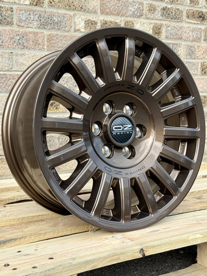 17" Ford Transit Custom 2024 OZ Rally Raid Gloss Bronze Alloy Wheels