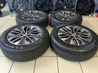 GENUINE JAGUAR I PACE  ALLOY WHEELS 19" STYLE 5055 & MICHELIN TYRES