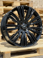 Load image into Gallery viewer, 22&quot; Genuine Range Rover Velar Style 9007 Gloss Black Alloy Wheel

