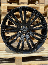 Load image into Gallery viewer, 22&quot; Genuine Range Rover Velar Style 9007 Gloss Black Alloy Wheel

