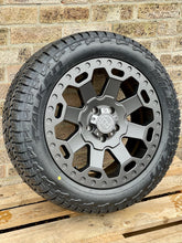 Load image into Gallery viewer, 18&quot; Volkswagen Transporter T5 T6 Black Rhino Warlord Gunmetal Alloy Wheels and Tyres
