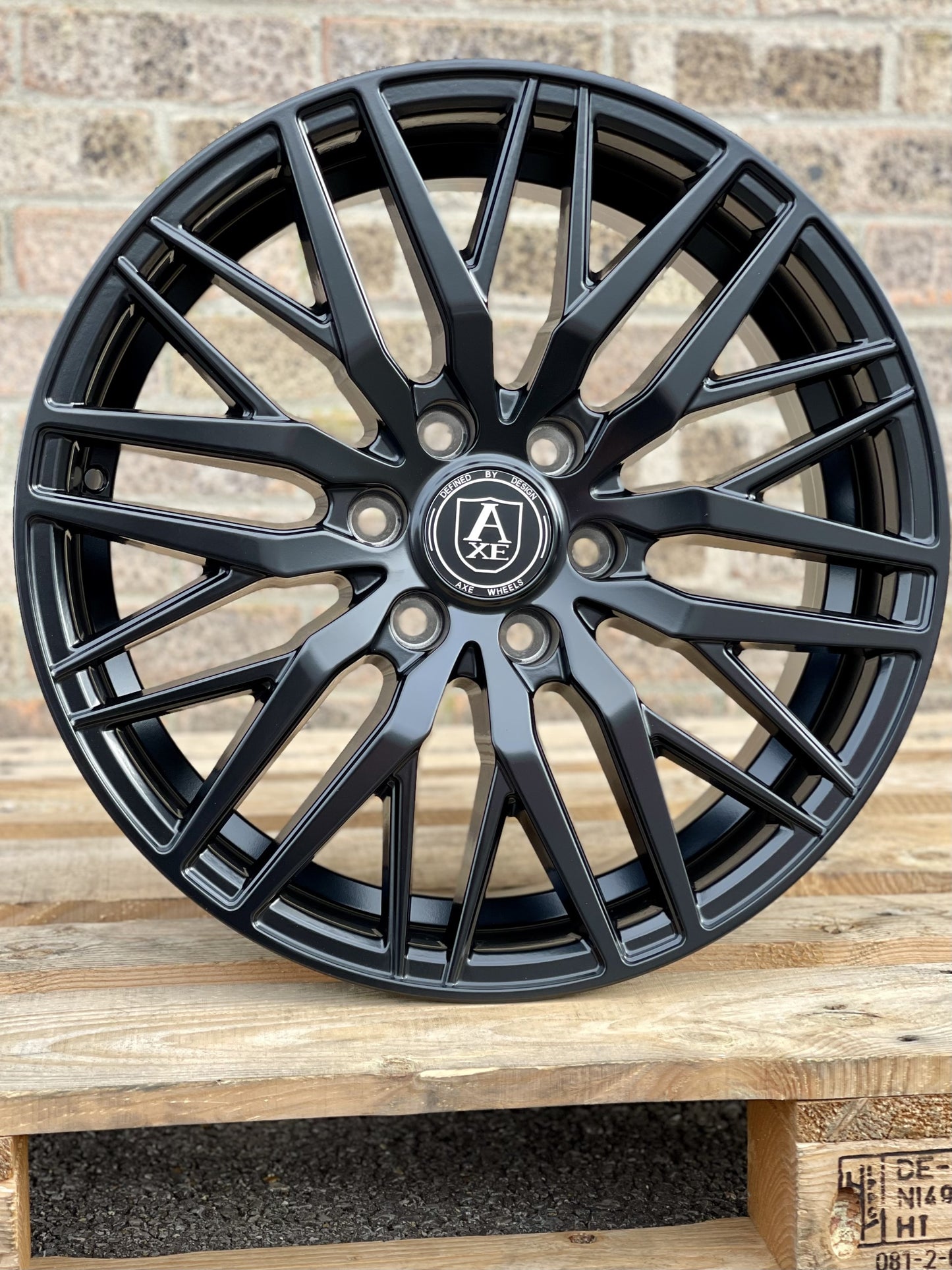 18" Ford Transit Custom 2024 AXE EX30T Satin Black Alloy Wheels