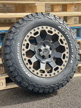 Load image into Gallery viewer, 17&quot; Volkswagen Transporter T5 T6 Black Rhino DDT Alloy Wheels and BFG Tyres
