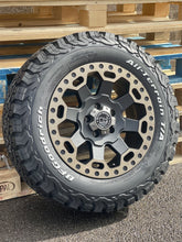 Load image into Gallery viewer, 17&quot; Volkswagen Transporter T5 T6 Black Rhino DDT Alloy Wheels and BFG Tyres
