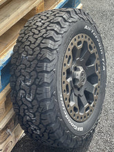 Load image into Gallery viewer, 17&quot; Volkswagen Transporter T5 T6 Black Rhino DDT Alloy Wheels and BFG Tyres
