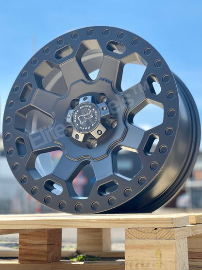 18" Volkswagen Transporter Black Rhino Warlord Gunmetal Alloy Wheels