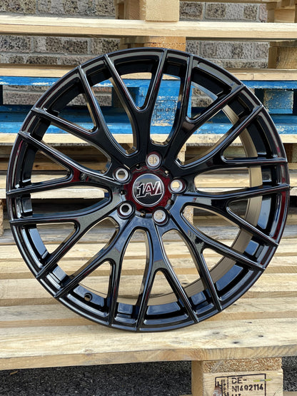 19" Volkswagen Golf 1AV ZX2 Gloss Black Alloy Wheels