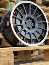 Load image into Gallery viewer, 18&quot; 3SDM 0.66 Matt Black Mirror Polished Lip

