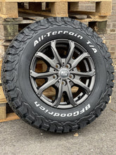 Load image into Gallery viewer, 16&quot; Fiat Ducato Peugeot Boxer Citroen Relay MSW 48 Matt Gunmetal and BFG Tyres

