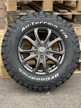 Load image into Gallery viewer, 16&quot; Fiat Ducato Peugeot Boxer Citroen Relay MSW 48 Matt Gunmetal and BFG Tyres
