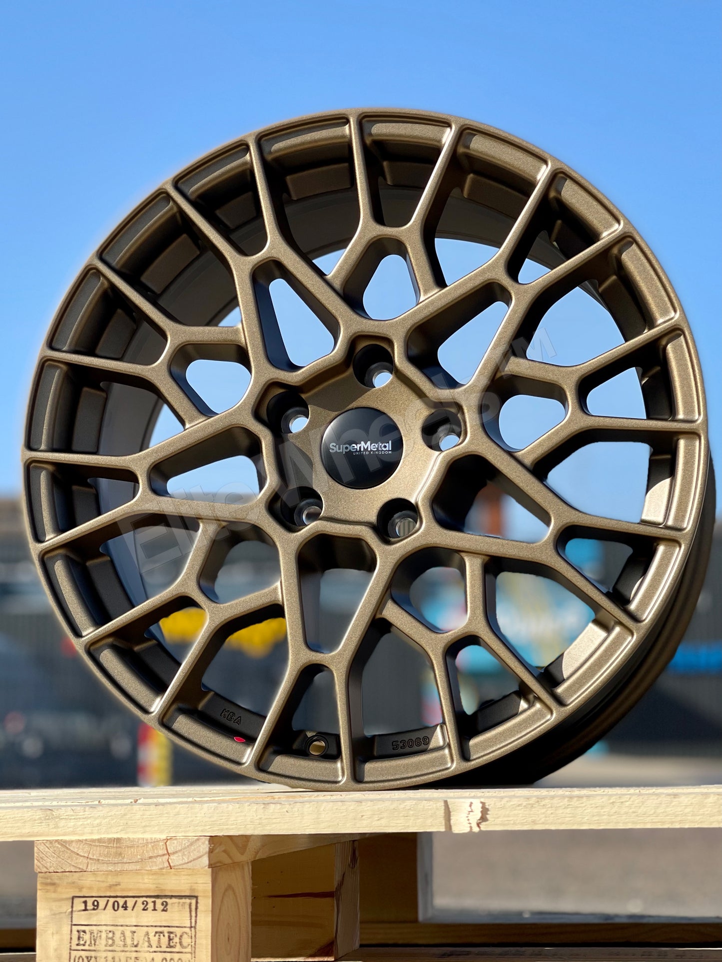 18" Volkswagen Transporter T5 T6 Supermetal Cell Bronze