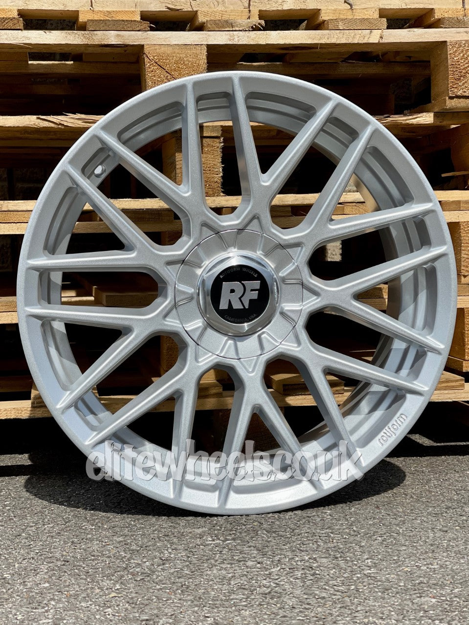 19" Volkswagen Golf Audi A3 Rotiform RSE Silver 5X112 5X100 Alloy Wheel