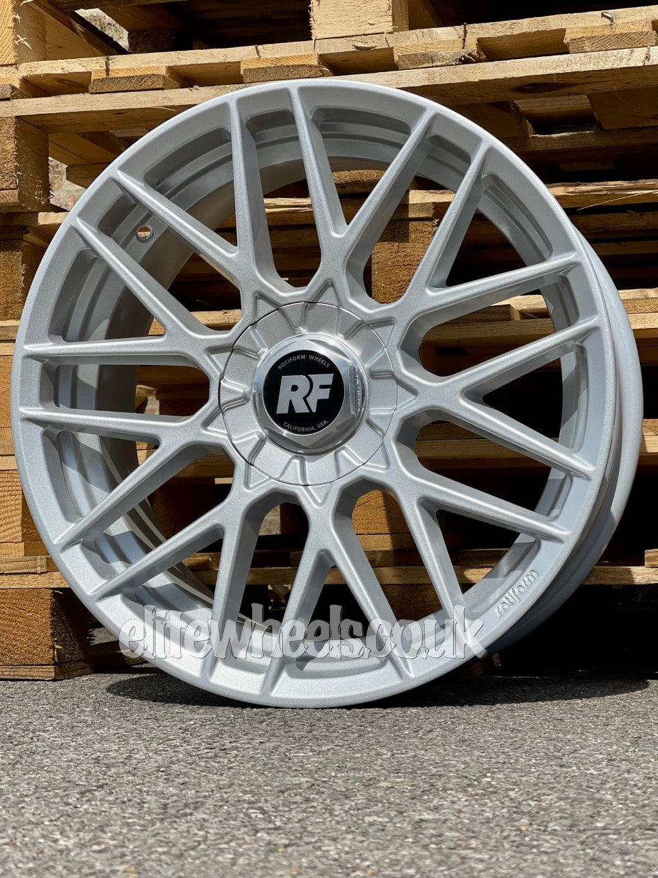 19" Volkswagen Golf Audi A3 Rotiform RSE Silver 5X112 5X100 Alloy Wheel