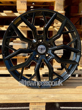 Load image into Gallery viewer, 20&quot; Volkswagen Transporter T5 T6 Urban UC4 Gloss Black
