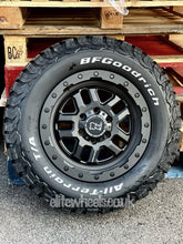 Load image into Gallery viewer, 17&quot; Mercedes Sprinter Volkswagen Crafter Black Rhino Barstow Alloy Wheels and BFG Tyres

