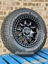 Load image into Gallery viewer, 17&quot; Volkswagen Transporter T5 T6 Black Rhino Calico Alloy Wheels And BFG Tyres
