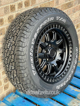 Load image into Gallery viewer, 17&quot; Volkswagen Transporter T5 T6 Black Rhino Calico Alloy Wheels And BFG Tyres
