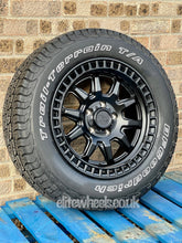 Load image into Gallery viewer, 17&quot; Volkswagen Transporter T5 T6 Black Rhino Calico Alloy Wheels And BFG Tyres
