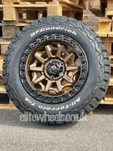 Load image into Gallery viewer, 17&quot; Volkswagen Transporter T5 T6 Fuel Covert Bronze Wheel and BFG KO2 Tyres
