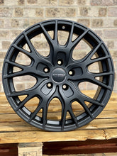 Load image into Gallery viewer, 18&quot; Volkswagen Transporter T5 T6 Calibre Crusade Satin Black Alloy Wheels
