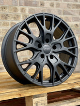 Load image into Gallery viewer, 18&quot; Volkswagen Transporter T5 T6 Calibre Crusade Satin Black Alloy Wheels
