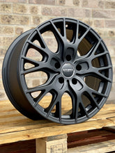 Load image into Gallery viewer, 18&quot; Volkswagen Transporter T5 T6 Calibre Crusade Satin Black Alloy Wheels
