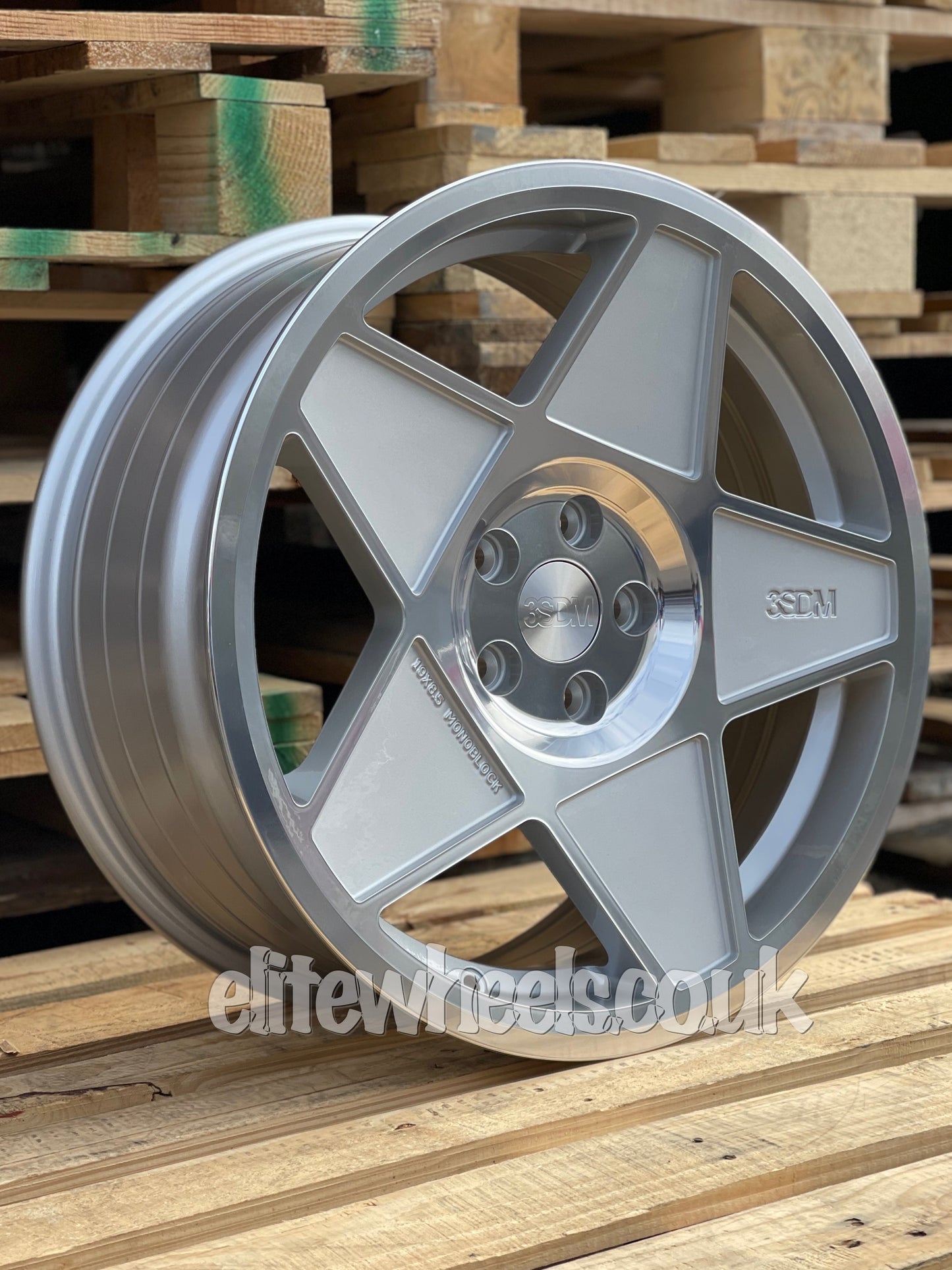 19" Volkswagen Caddy 3SDM 0.05 Silver Cut Alloy Wheels