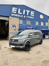 Load image into Gallery viewer, 17&quot; Volkswagen Transporter Fuel Zephyr Matt Black Alloy Wheels
