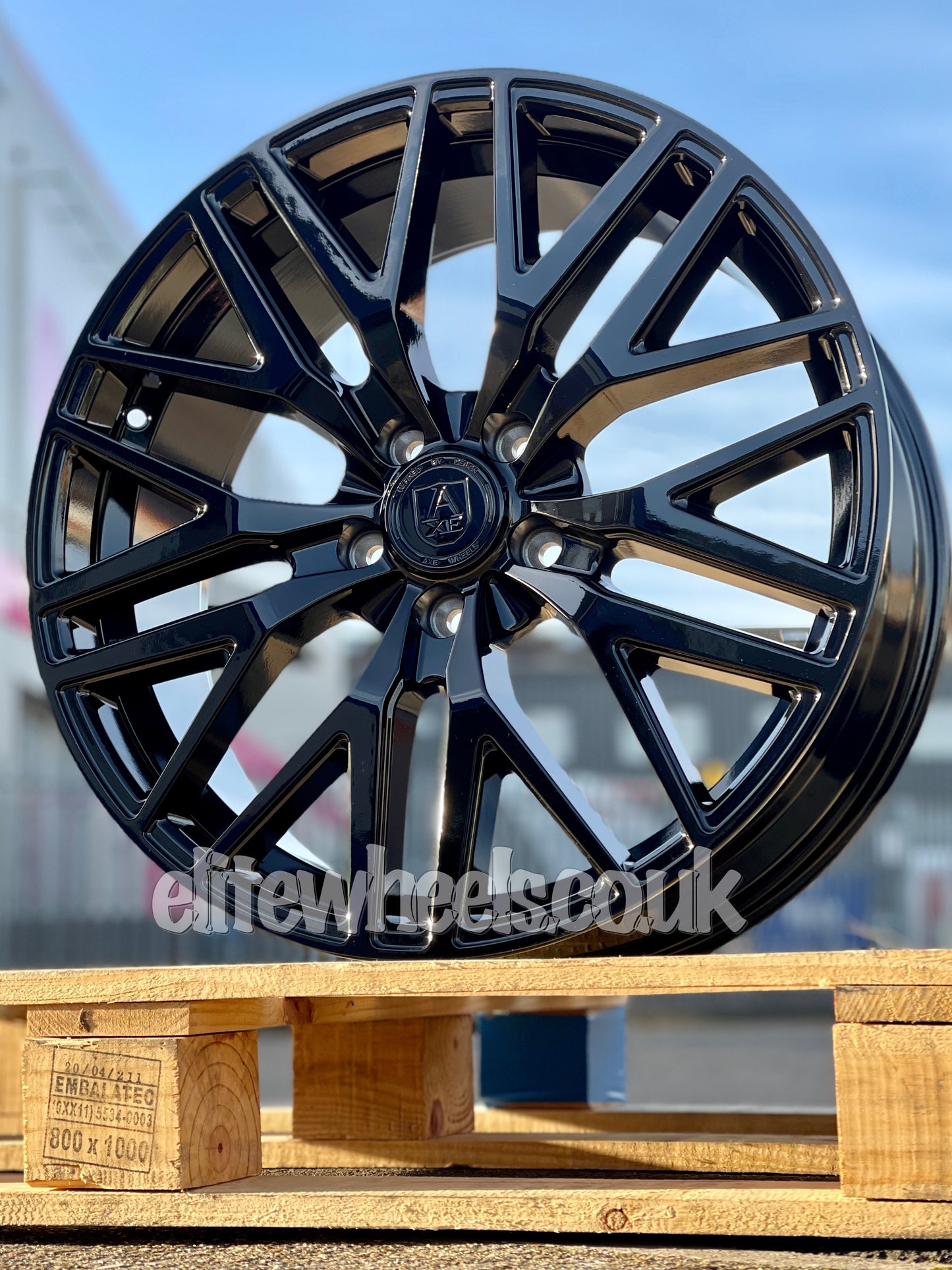 20" Volkswagen Crafter MAN TGE AXE EX30T Gloss Black