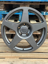 Load image into Gallery viewer, VW Transporter 18&quot; Calibre Five Gloss Gunmetal Alloy Wheels
