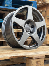 Load image into Gallery viewer, VW Transporter 18&quot; Calibre Five Gloss Gunmetal Alloy Wheels

